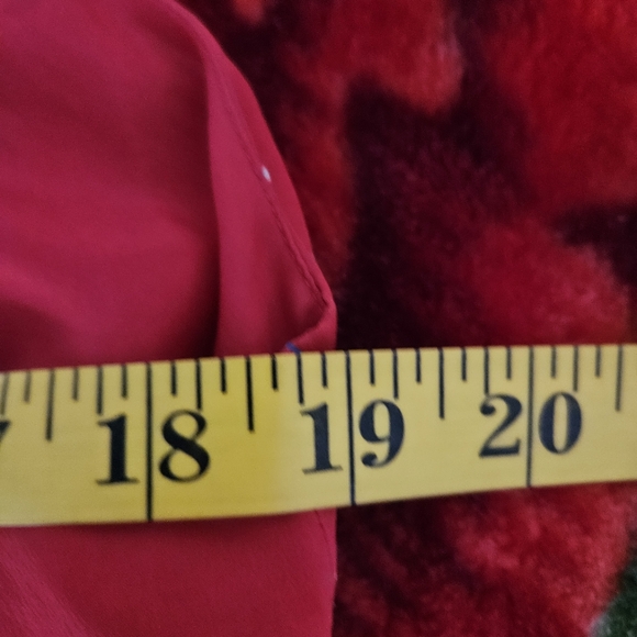 Anthropologie Silk Red Sparrow Shift Dress - Picture 5 of 6